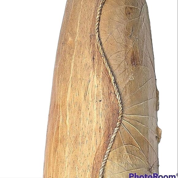 Wood Tribal Mask Wall Hanging Set Of 2 - Picture 2 of 8